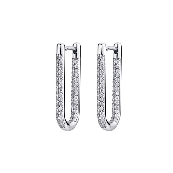 Orecchini Rosato Donna Bianca in Argento RZBI27 - RZBI27